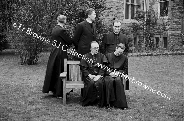 GROUP FMB  CANON RUDDENHAM   T DUNPHY S.J.  REV PAUL TAYLOR  J GALVIN  ? WARD